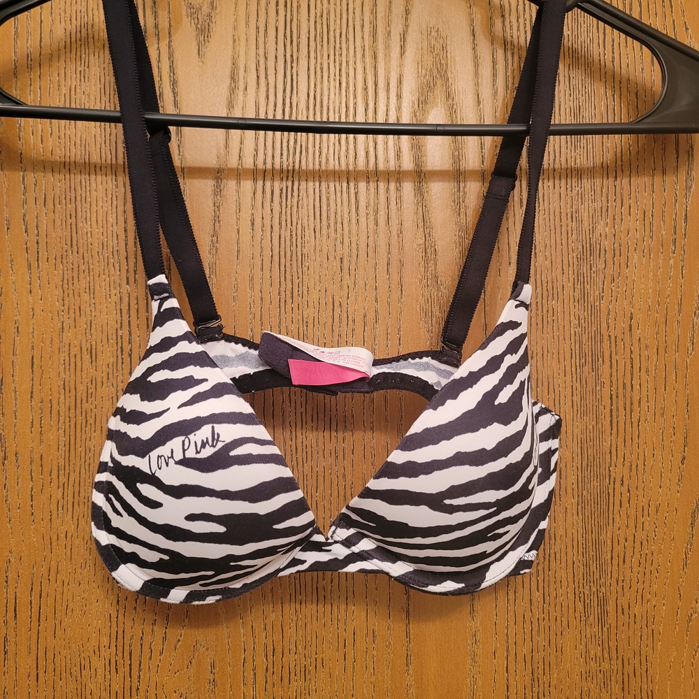 Zebra Print Bra